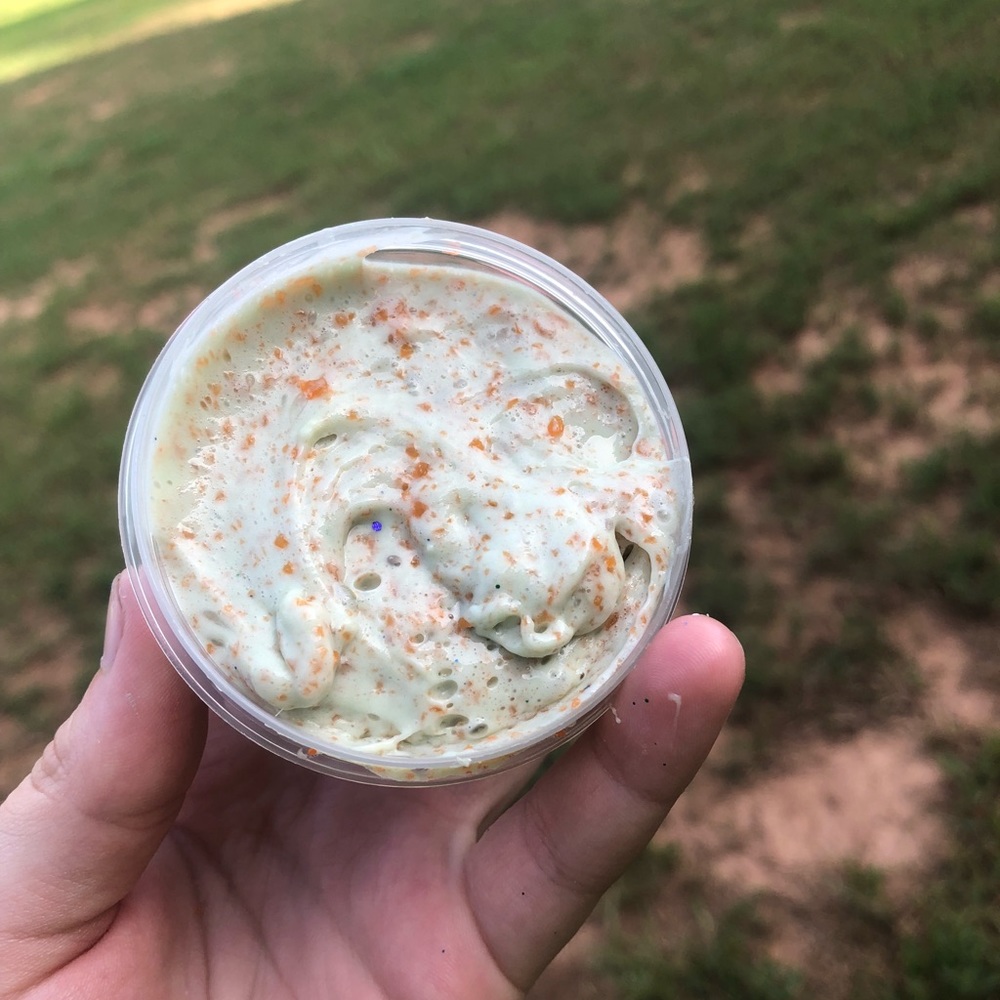 Crushed orbeez slime